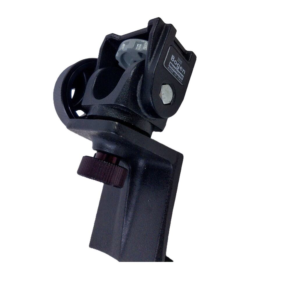 Vtg Manfrotto 234 Bogen 3232 Swivel Tilt Monopod Tripod Head Vintage Photo Gear